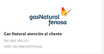 logo gas natural atención al cliente